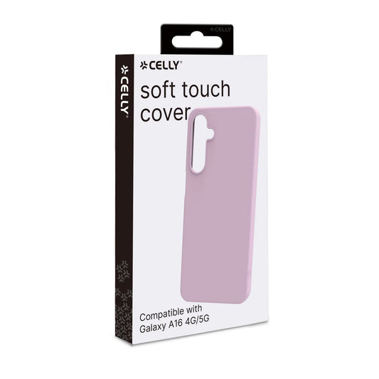 Celly Soft Touch Cover für Samsung Galaxy A16 – Stilvoller Schutz mit angenehmem Griff