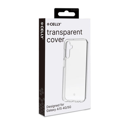 Celly Transparent Cover für Samsung Galaxy A15 (4G/5G) – Klarer Schutz, der sich sehen lassen kann!