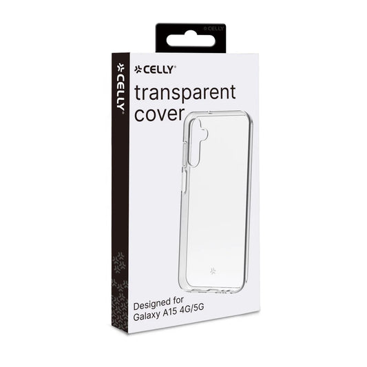 Celly Transparent Cover für Samsung Galaxy A15 (4G/5G) – Klarer Schutz, der sich sehen lassen kann!