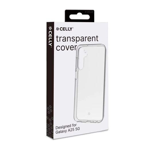 Celly Transparent Cover für Samsung Galaxy A25 – Klare Sache für besten Schutz