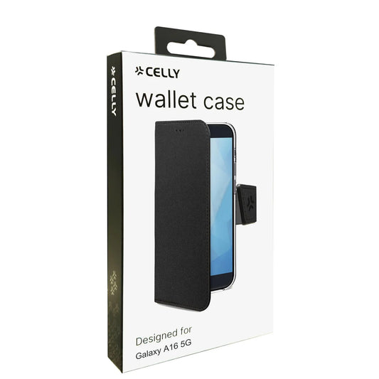 Celly Wallet Case für Samsung Galaxy A16 – Mehr als nur Schutz