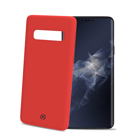 Rotes Silikon Case für Samsung Galaxy S10+