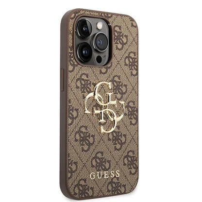 Guess 4G Brown Hardcase für iPhone 15 Pro Max – Braun