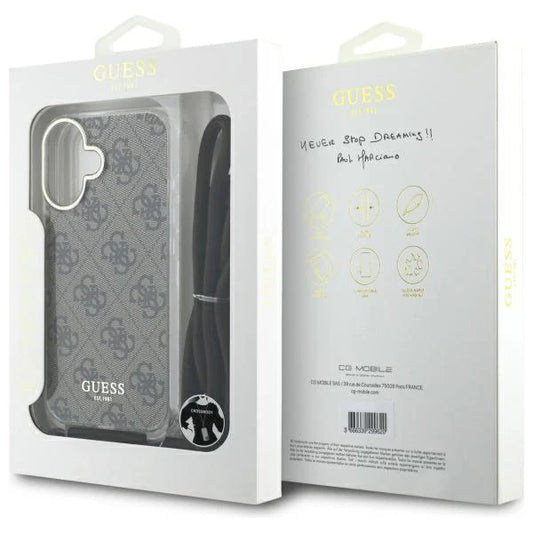 Guess 4G Umhängehülle für iPhone 16 📱✨