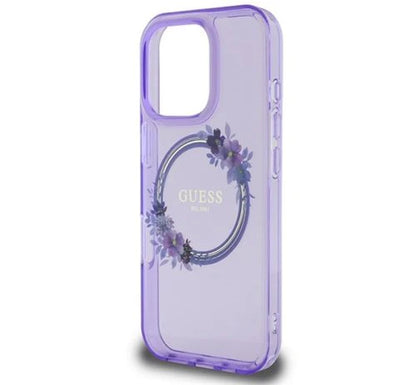 Guess Handyhülle iPhone 16 Pro(Veilchen)