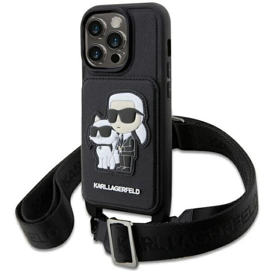 Karl Lagerfeld Umhänge Handyhülle iPhone 14 Pro