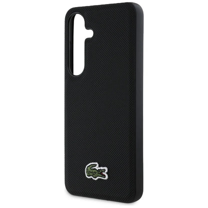 Lacoste PVC Hardcase für Samsung Galaxy S25 – Schwarz
