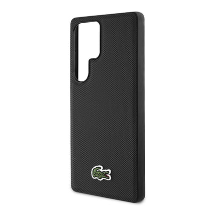Lacoste Hardcase für Samsung Galaxy S25 Ultra – Schwarz | MagSafe-kompatibel