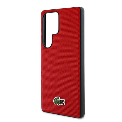 Lacoste Hardcase für Samsung Galaxy S25 Ultra – Rot | Offizielles Lacoste Logo