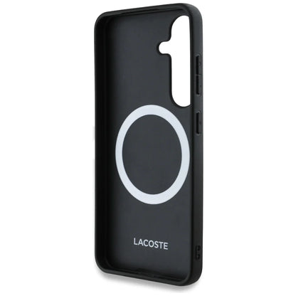 Lacoste PVC Hardcase für Samsung Galaxy S25 – Navy Blau