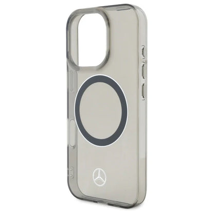 Mercedes-Benz MagSafe Hülle für iPhone 16 Pro – Transparent mit Sternlogo