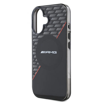 AMG Schutzhülle mit MagSafe für iPhone 16 – Schwarz