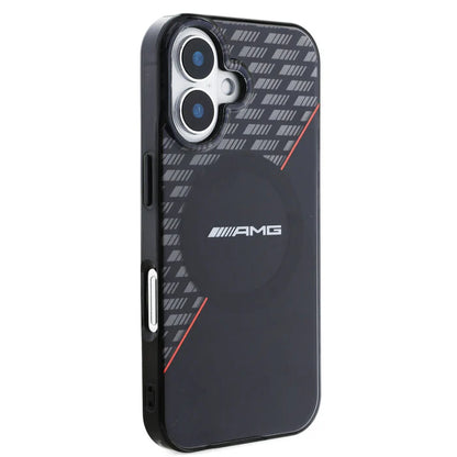 AMG Schutzhülle mit MagSafe für iPhone 16 – Schwarz