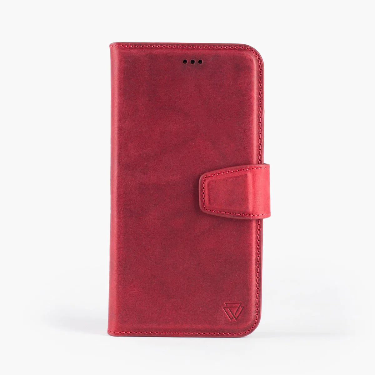 Wachikopa Wallet Case – Echtleder in Rot für iPhone 16 Pro Max