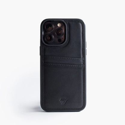 Wachikopa Echtleder Case mit Kartenfach für iPhone 16 Plus – Stilvoll. Praktisch. Sicher.