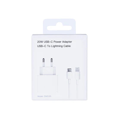 20W USB-C Power Adapter mit USB-C auf Lightning Kabel