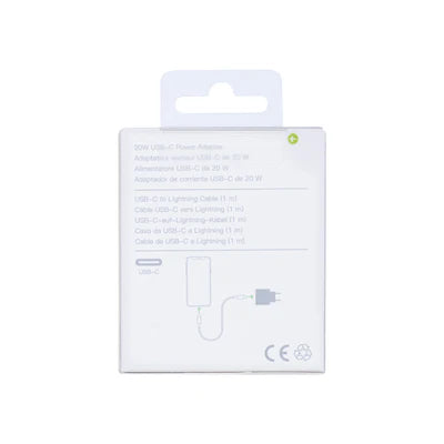 20W USB-C Power Adapter mit USB-C auf Lightning Kabel