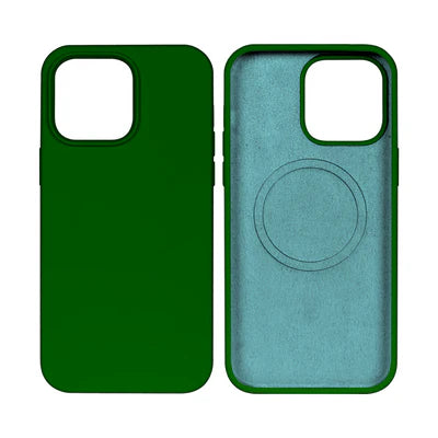 Rixus iPhone 13 Pro Max Hülle Dunkelgrün – Eleganz trifft auf starken Schutz