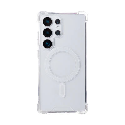 RIXUS Instinct Mag Case – Transparent | für Samsung Galaxy S25 Ultra