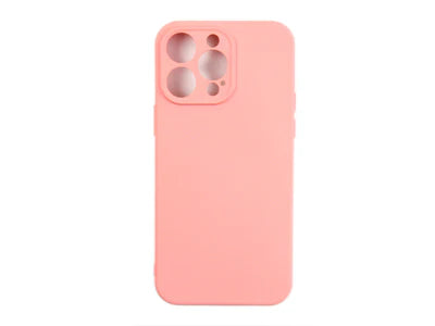 Schutzhülle mit Kameraschutz – Rosa | Für iPhone 14 Pro Max