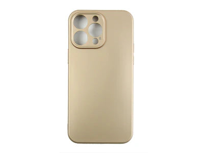 Schutzhülle mit Kameraschutz – Gold | Für iPhone 14 Pro Max