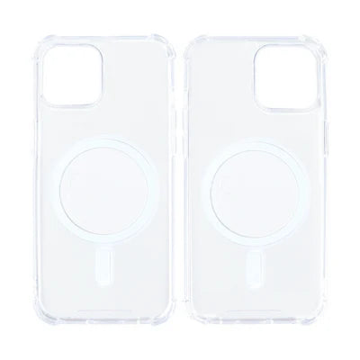 RIXUS MagSafe Hülle – Transparent – Stoßfest – Für iPhone 14