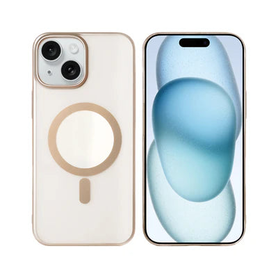 RIXUS Instinct Mag Case für iPhone 15 – Desert Titanium