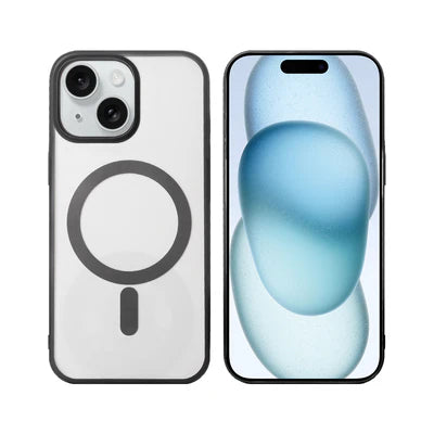 RIXUS Instinct Mag Case für iPhone 15 – Schwarz