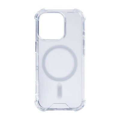 RIXUS Transparente MagSafe Hülle für iPhone 16 Pro Max – Stoßfest & Klar