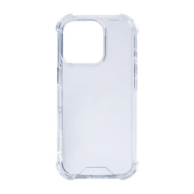 RIXUS Stoßfeste Klare Hülle für iPhone 16 Pro – Transparent