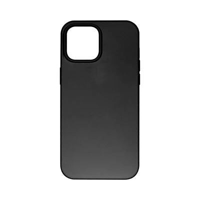 RIXUS Soft Touch Case – Schwarz für iPhone 15 Pro