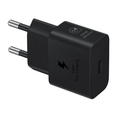 Samsung 25W Super Fast Charging Adapter (USB-C) – Schwarz