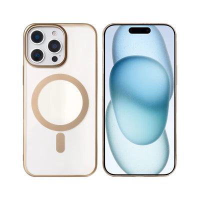 RIXUS Magnet Case – Desert Titanium | Stylisches MagSafe Case für iPhone 15 Pro Max