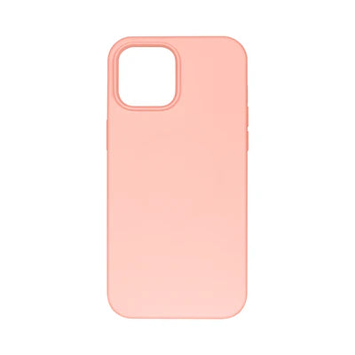 RIXUS Soft Touch Case – Pfirsichrosa für iPhone 15 Pro