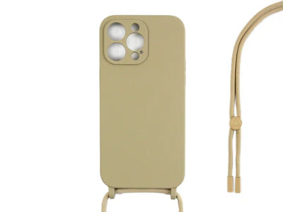 RIXUS Crossbody Hülle – Gold – für iPhone 14 Pro