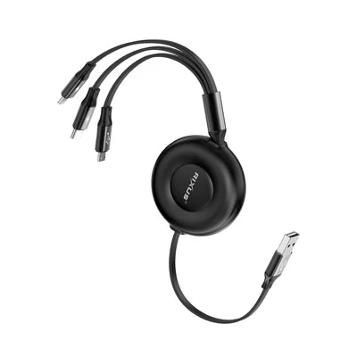 3 in 1 Aufladekabel USB C | Lightning | Typ A